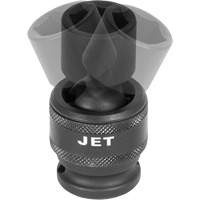 Douilles universelles, Chocs, 16 mm, Prise 3/8", 6 pans Chandler Sales