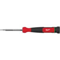 Tournevis de s&eacute;curit&eacute; multi-foret de pr&eacute;cision 4-en-1 Torx, 5-3/4" lo, Prise Plastique Chandler Sales