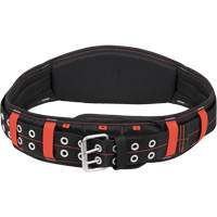 Ceinture coussin&eacute;e de 5", Noir/Rouge Chandler Sales