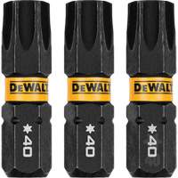 3-Piece FLEXTORQ&reg; Impact Screwdriving Bits, Torx, T-40, 1/4" Drive Chandler Sales