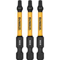 3-Piece FLEXTORQ&reg; Impact Screwdriving Bits, Square, #3, 1/4" Drive Chandler Sales