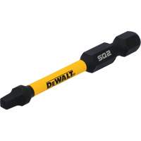 15-Piece Impact Ready Tic-Tac Screw Bit Set, Square, #2 Tip, 1/4" Drive Size, 2" Length Chandler Sales