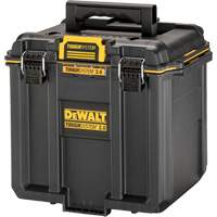 Boîte &agrave; outils compacte et profonde ToughSystem 2.0, 10" x 15-7/20" x 13-4/5", Noir/Jaune Chandler Sales