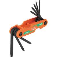 Compact Folding Hex Key Set, 8 Pcs., Torx&reg; Chandler Sales