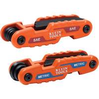 Compact Folding Hex Key Set, 17 Pcs., Metric & Imperial Chandler Sales
