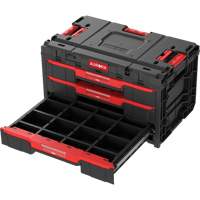Arx&reg; 3-Drawer Toolbox, 23-1/10" x 15" x 13-2/5", Black Chandler Sales