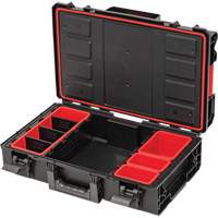 Arx Small Toolbox, 23" x 15" x 7-1/2", Black Chandler Sales