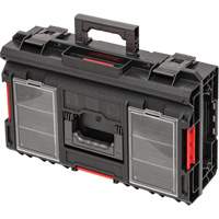 Arx Small Toolbox, 23" x 15" x 7-1/2", Black Chandler Sales