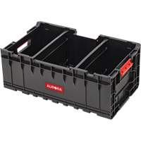 Caisse &agrave; outils avec s&eacute;parateurs Arx, 22-7/10" x 14-1/10" x 9-3/10", Noir Chandler Sales