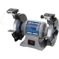 Bench Grinder with LED Lights, 6" Wheel Diameter, 3450 RPM Chandler Sales