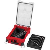 Wrench Set with PackOut Compact Organizer, Combination, 15 Pieces, Metric Chandler Sales