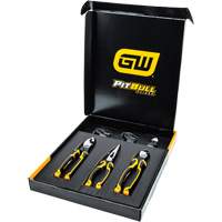 PITBULL Dual Material Mixed Plier Set, 6 Pieces Chandler Sales