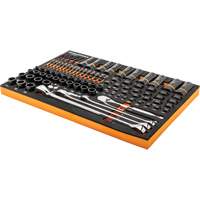 97-Piece Bolt Biter Mechanics Tool Set in Foam Storage Tray Chandler Sales