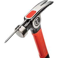 General Purpose Hammer, 16 oz., Fibreglass/Cushion Handle, 14" L Chandler Sales