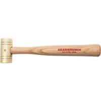 Brass Hammer with Hickory Handle, 1 lbs Head Weight, 11" L Chandler Sales