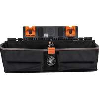 Bucket Work CentreS-Hook Large Pouch Module, Nylon, 3 Pockets, Black/Orange Chandler Sales