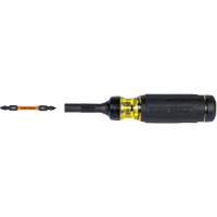 15-in-1 Ratcheting Impact-Rated Multi-Bit Torsion Zone Screwdriver, 9-1/2" L, Cushion Grip Handle Chandler Sales