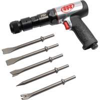 5-Piece Heavy-Duty Air Hammer with Chisel Set, 2.66 CFM, 1/4" NPT, 2600 BPM, 3/4" x 3" (19mm x 76mm) Chandler Sales