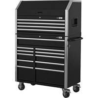 HDCC-4115 HD Series Toolbox Combo, 21-1/2" D x 44-1/5" W x 63-3/10" H, Black Chandler Sales