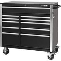 HDCC-4115 HD Series Toolbox Combo, 21-1/2" D x 44-1/5" W x 63-3/10" H, Black Chandler Sales