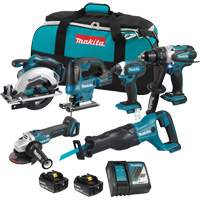 Ensemble 6 outils LXT, Lithium-ion, 18 V Chandler Sales