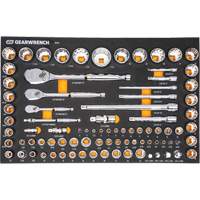 Mechanics Tool Set in Modular Foam Trays with Storage Unit, 194 Pieces Chandler Sales