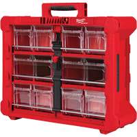 Organisateur PACKOUT &agrave; bac inclinable, 15-1/5" x 19-7/10" x 6-7/10", Noir/Rouge Chandler Sales