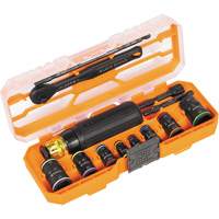 Flip-16 KNECT Ratcheting Impact Flip Socket Screwdriver Set, 13 Pcs Chandler Sales