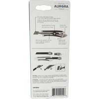 18mm Professional Knife, Stainless Steel, Heavy-Duty, Rubber Handle Chandler Sales