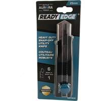 25mm Retractable Knife, Stainless Steel, Heavy-Duty, Rubber Handle Chandler Sales