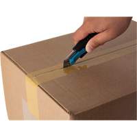 Standard-Duty Retractable Safety Knife, Stainless Steel, Rubber Handle Chandler Sales