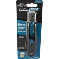 Standard-Duty Retractable Safety Knife, Stainless Steel, Rubber Handle Chandler Sales