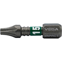 Embout Impactech, Torx inviolable, T-15, Prise 1/4" Chandler Sales