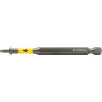 Embout pour outils &eacute;lectriques Impactech, Fente, Embout 6F-8R, Prise 1/4", Longueur 3-1/2" Chandler Sales