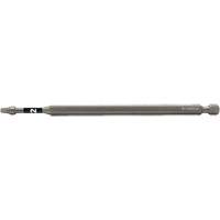 Embout pour outils &eacute;lectriques Impactech, Carr&eacute;e, Embout #2, Prise 1/4", Longueur 6" Chandler Sales