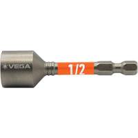 Tourne-&eacute;crou Impactech, Embout 1/2", Prise 1/4", 2-9/16" lo, Magn&eacute;tique Chandler Sales