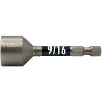 Tourne-&eacute;crou Impactech, Embout 9/16", Prise 1/4", 2-9/16" lo, Magn&eacute;tique Chandler Sales