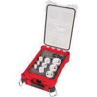 QUIK LOK HOLE DOZER Bi-Metal Kit with PACKOUT Compact Organizer, 12 Pieces Chandler Sales