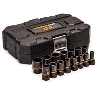 Jeu de douilles d'extraction Bolt Biter, 15 Mcx, Chocs, Prise de 1/4"/3/8" Chandler Sales