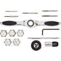 Jeu de tarauds et fili&egrave;res SAE &agrave; cliquet, 15 Morcea Chandler Sales