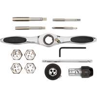 Jeu de tarauds et fili&egrave;res SAE &agrave; cliquet, 13 Morcea Chandler Sales