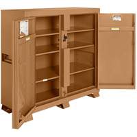 Armoire de chantier mod&egrave;le 109 avec cadenas, Acier, 47,5 pi³, Havane Chandler Sales