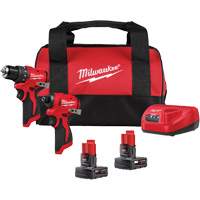 M12 Subcompact Brushless 2-Tool Combo Kit, Lithium-Ion, 12 V Chandler Sales