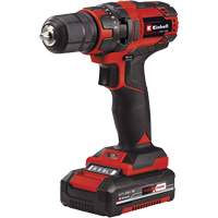 Cordless Drill/Driver Kit, Lithium-Ion, 18 V, 3/8" Chuck, 310 in-lbs Torque Chandler Sales