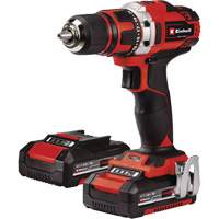 Cordless Drill/Driver Kit, Lithium-Ion, 18 V, 1/2" Chuck, 354 in-lbs Torque Chandler Sales