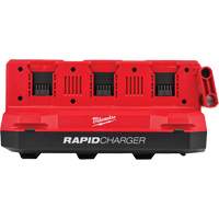 M18 Six Bay Daisy Chain Rapid Charger w/ PACKOUT Compatibility, 18 V, Lithium-Ion Chandler Sales