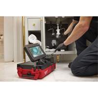 M12 75' Drain Camera with PACKOUT Compatibility, 7" Display, 18 mm (0.7") Camera Head Chandler Sales