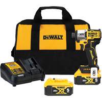 MAX* XR&reg; 3-Speed Impact Driver Kit, 1/4", 1825 in-lbs Max. Torque, 20 V, Lithium-Ion Chandler Sales