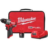 Ensemble de marteau perforateur sans fil et sans balais M12 FUEL avec bloc-pile et chargeur, Lithium-ion, 12 V, Mandrin 1/2" Chandler Sales