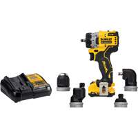 XTREME Brushless Cordless 5-in-1 Drill/Driver Kit, Lithium-Ion, 12 V, 3/8" Chuck Chandler Sales